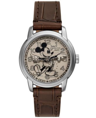 Fossil Unisex Disney x Fossil Limited Edition Three-Hand Brown