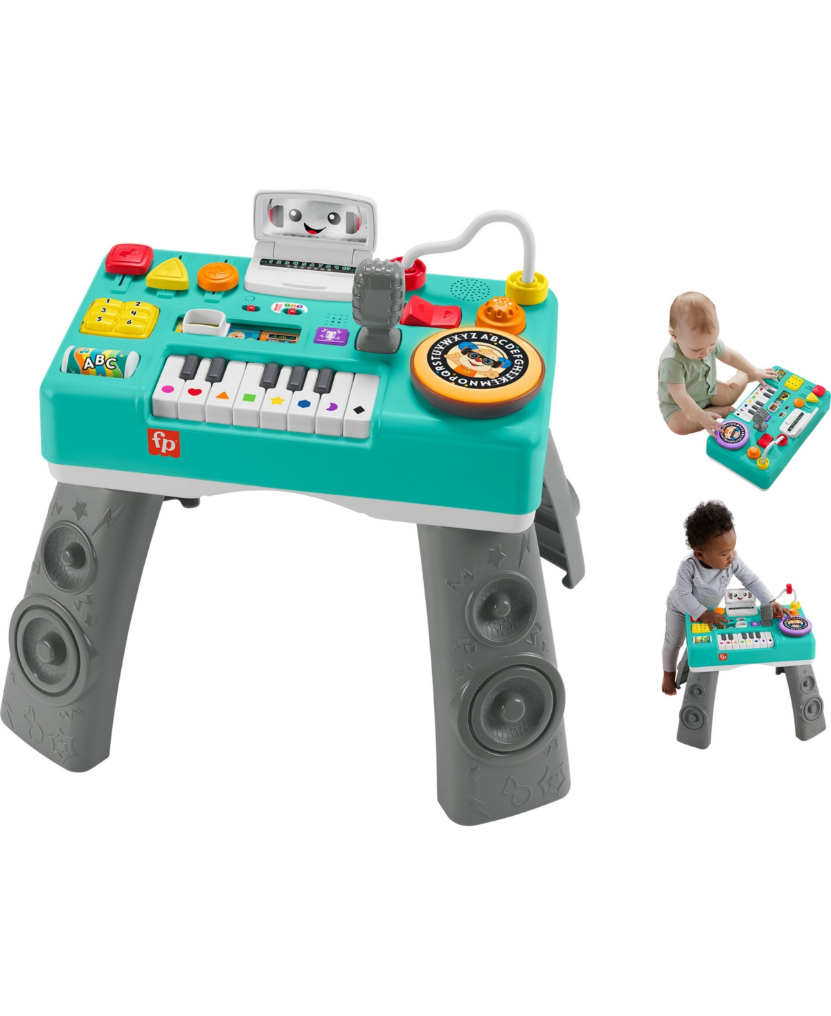 Fisher Price Kids' Fisher-price Laugh & Learn Mix & Learn Dj Table In Multi-color