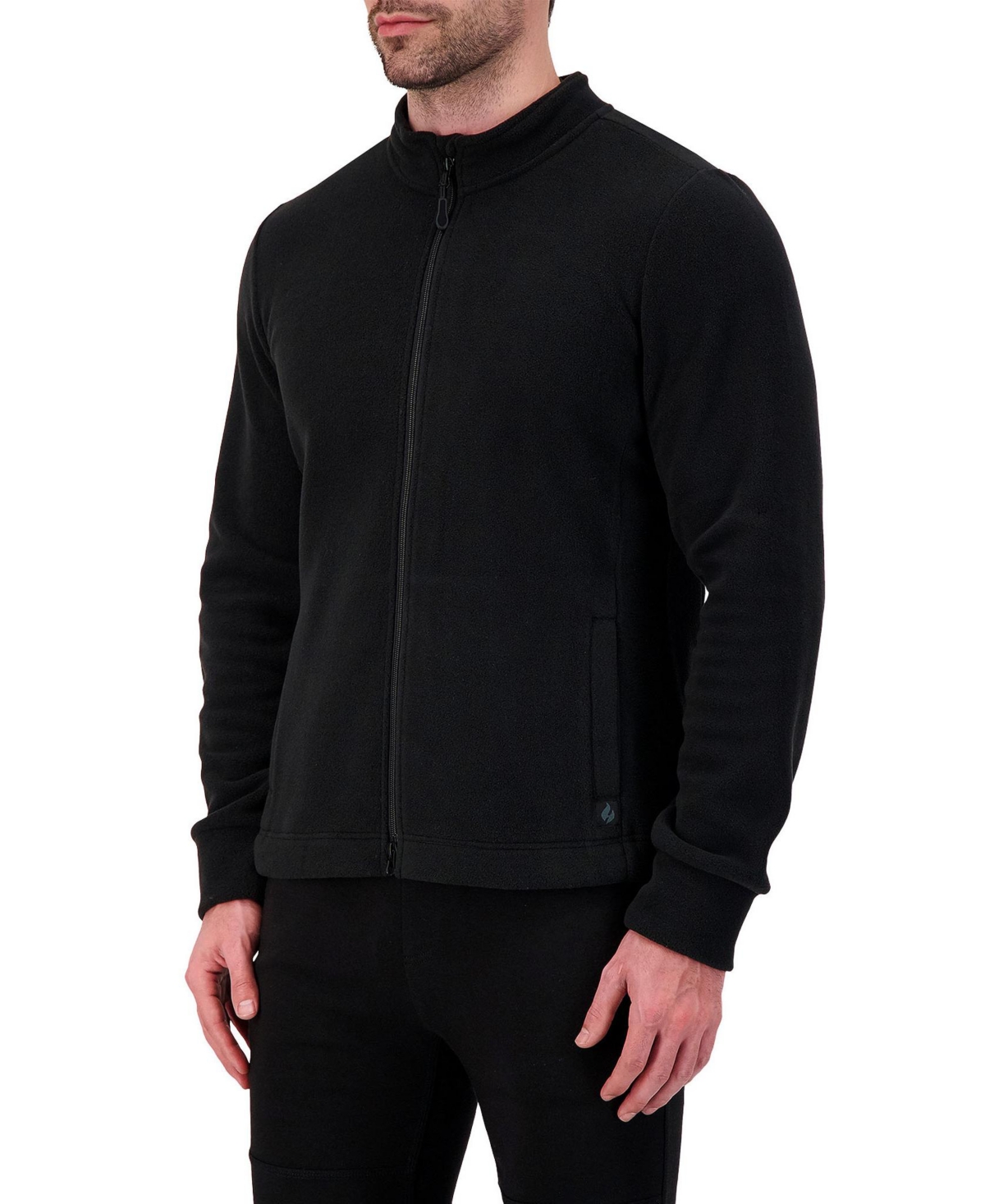 Heat Holders Men's Jackson Original Fleece Zip Jacket In Black