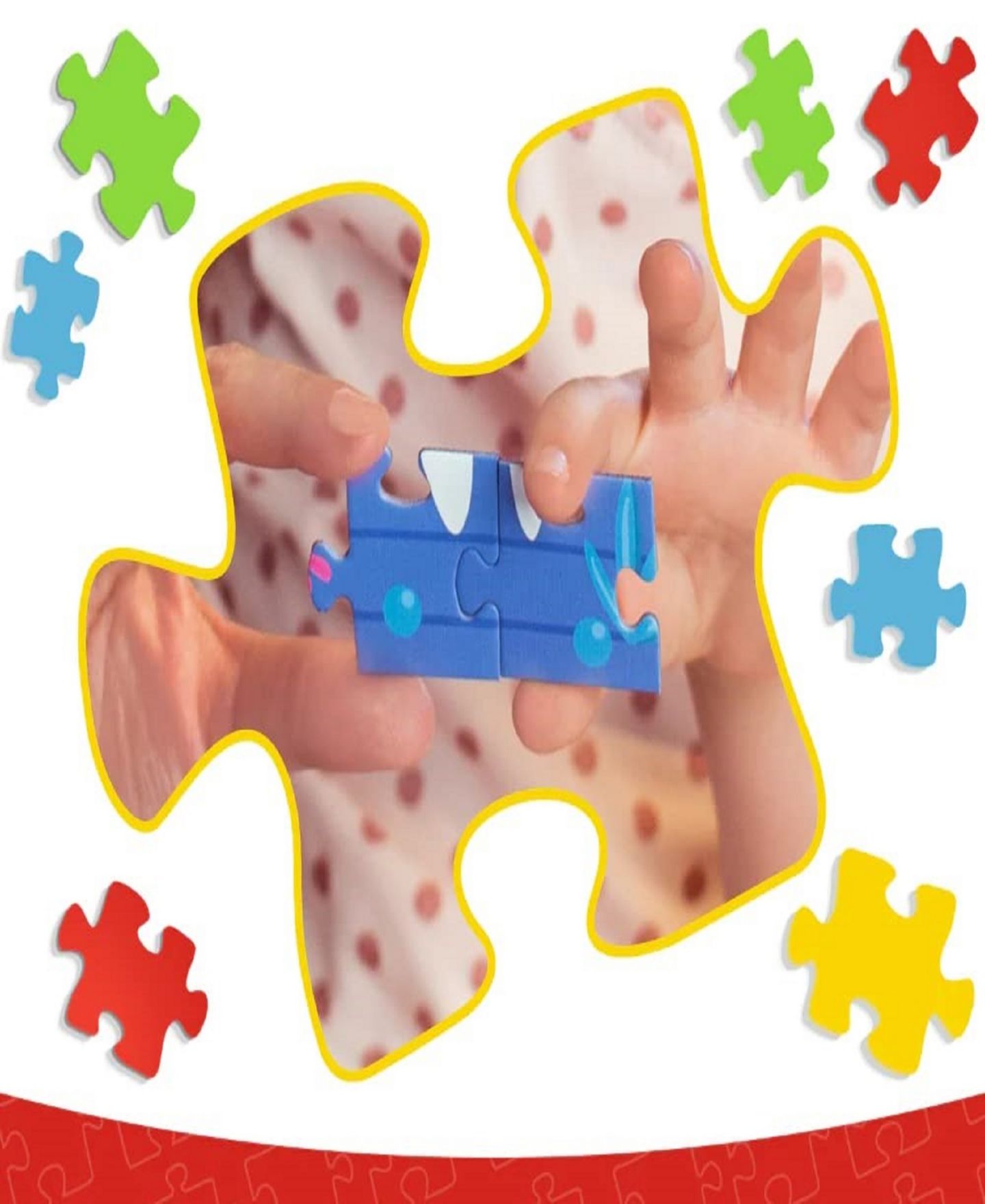 Детский пазл Trefl Peppa Pig's Happy Train 15-Piece Puzzle, Ages 3+, цвет: Разноцветный — фото 6
