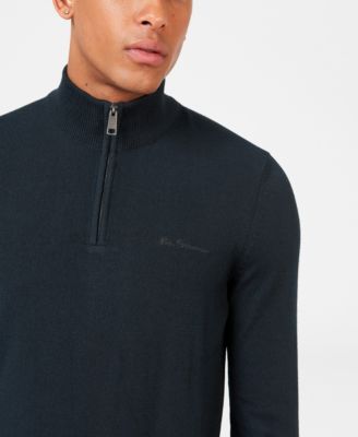 Men's Merino Half Zip Sweater