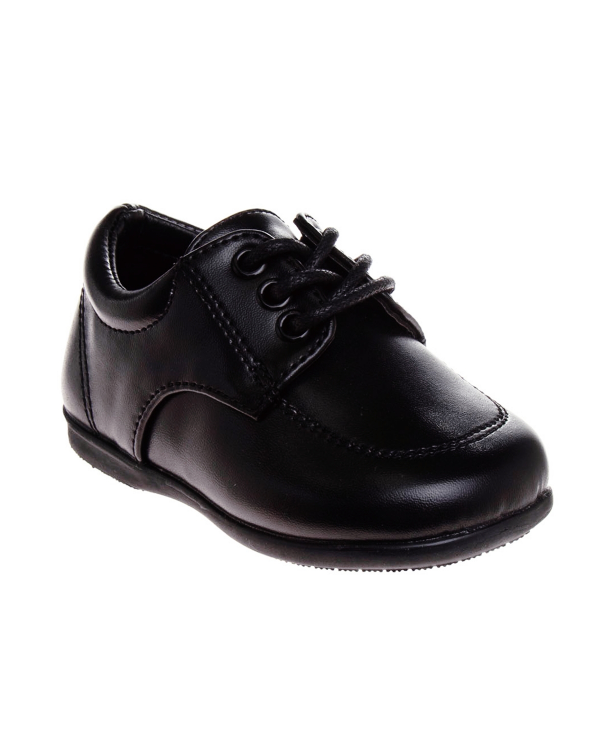 Shop Josmo Toddler Boys Lace Up Dress Shoes In Black