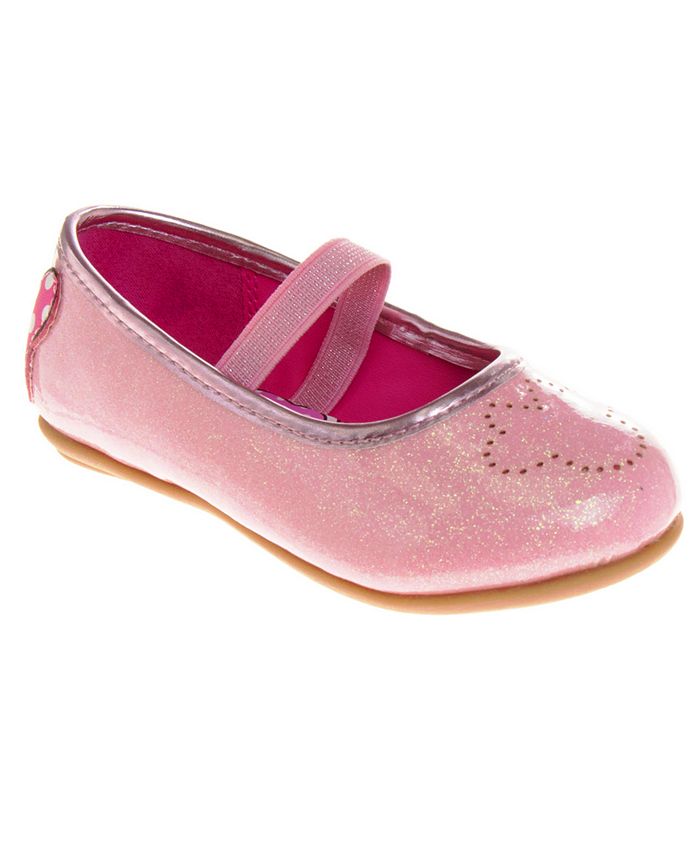 Disney Little Girls Minnie Mouse Flat Shoes - Macy's
