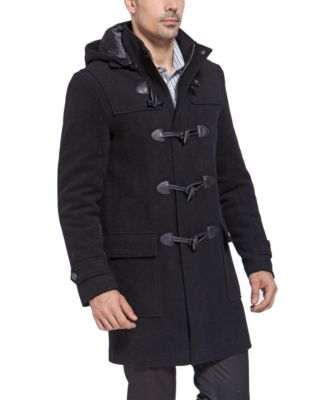 Men Benjamin Wool Blend Classic Duffle Coat