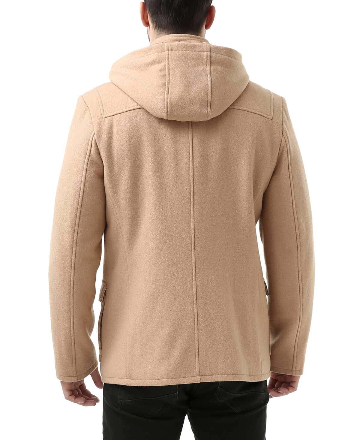 Bgsd Men Nathan Wool Blend Short Toggle Coat