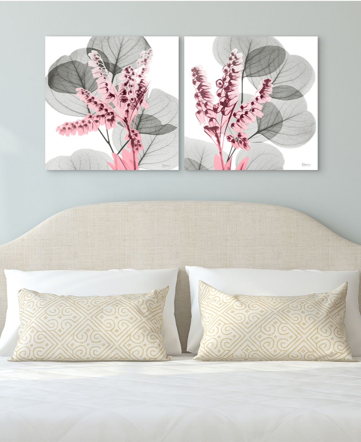 EMPIRE ART DIRECT EUCALYPTUS BUSH 1 2 FRAMELESS FREE FLOATING TEMPERED GLASS PANEL GRAPHIC WALL ART, 24" X 24" X 0.2"  