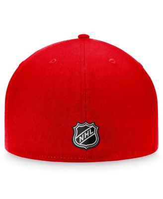 Men's Red Ottawa Senators Core Primary Logo Fitted Hat