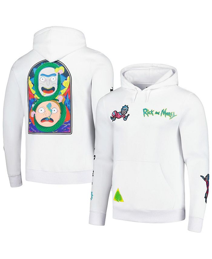 Freeze Max Men s White Rick And Morty Pullover Hoodie Macy s