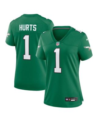 Jalen Hurts Eagles Men stitched Jersey White / Black / Green / Kelly Green