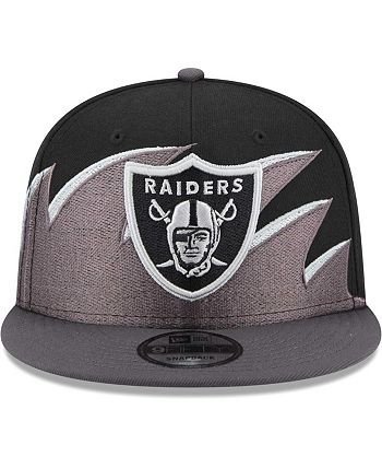 Lids Las Vegas Raiders New Era Team Brushed Hoodie T-Shirt - Heathered Gray