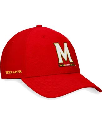 Men's Top of the World Red Maryland Terrapins Deluxe Flex Hat - Macy's