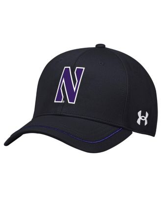 Men's Black Northwestern Wildcats Blitzing Accent Iso-Chill Adjustable Hat