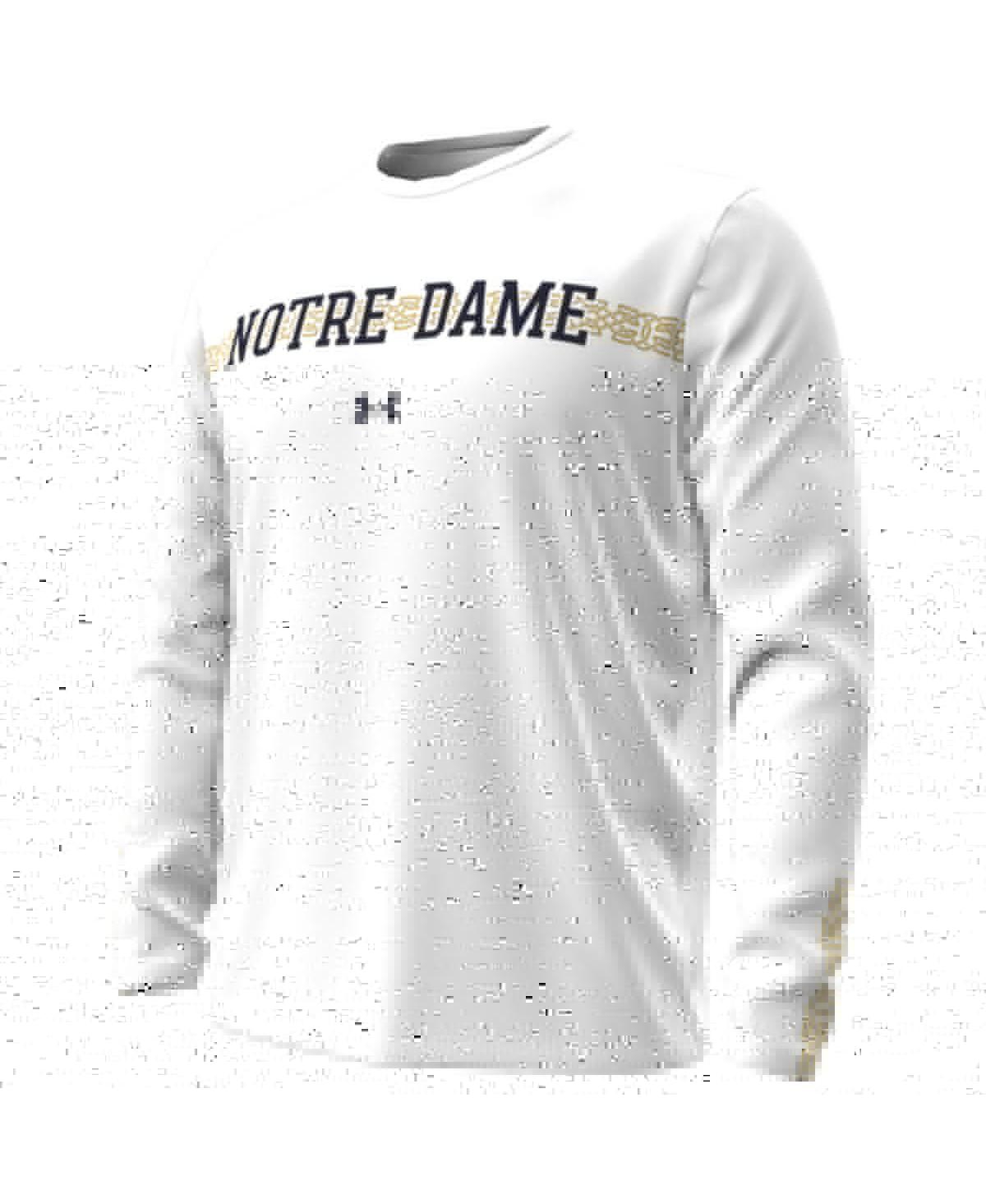 Shop Under Armour Men's  White Notre Dame Fighting Irish 2023 Aer Lingus College Football Classic Performa