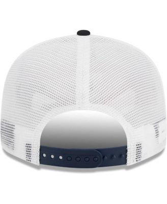 Men's Navy Detroit Tigers Tear Trucker 9FIFTY Snapback Hat