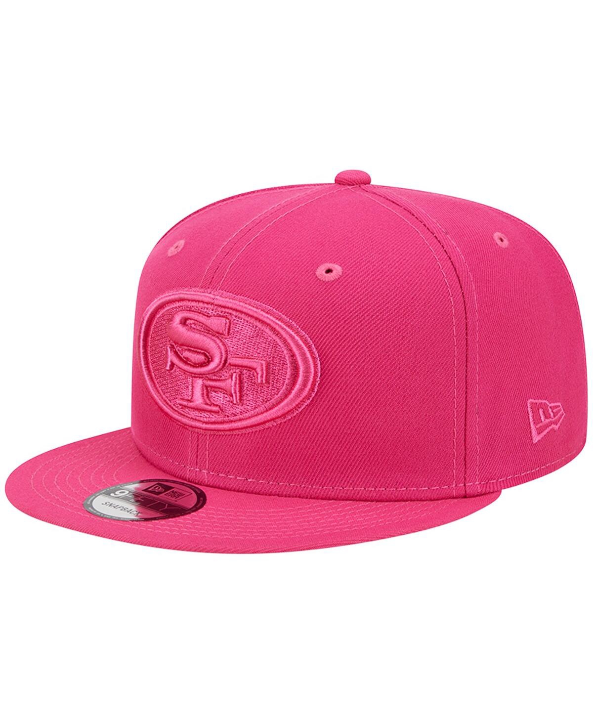 NEW ERA MEN'S NEW ERA PINK SAN FRANCISCO 49ERS COLOR PACK 9FIFTY SNAPBACK HAT