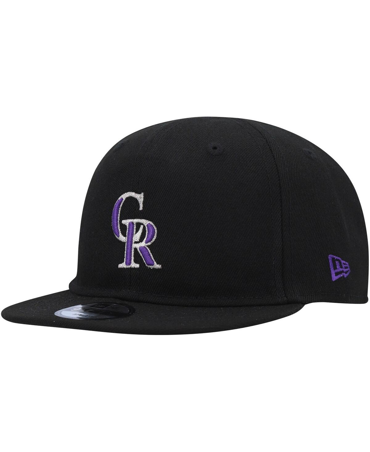 New Era Babies' Infant Boys And Girls  Black Colorado Rockies My First 9fifty Adjustable Hat