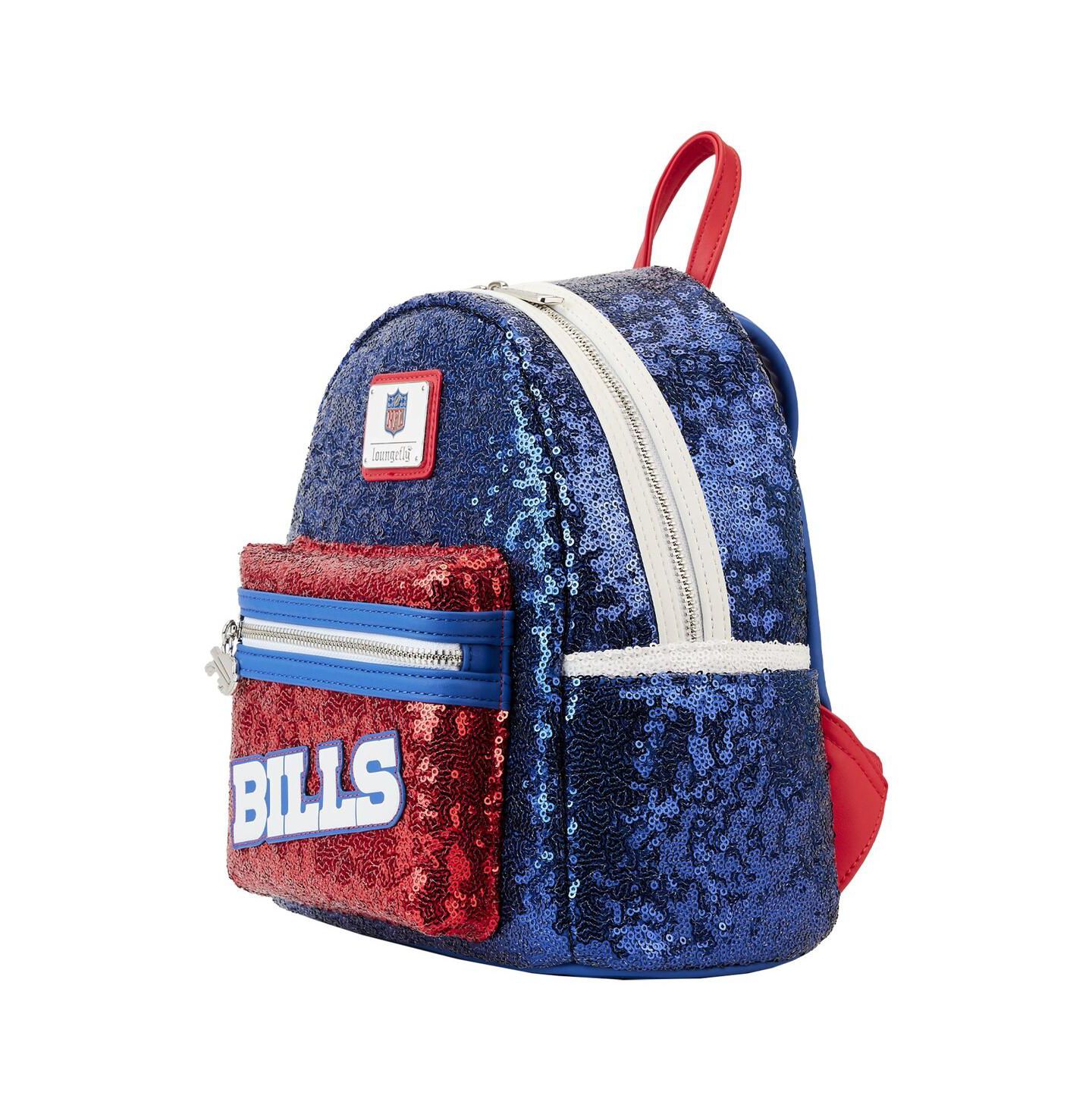 Рюкзак Loungefly and Buffalo Bills Sequin Mini — фото 2