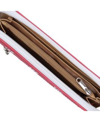 Women's Wisconsin Badgers Zip-Around Wristlet Wallet