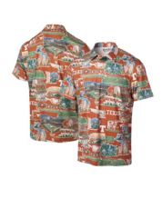 Reyn Spooner Men's Navy Atlanta Braves Cooperstown Collection Puamana Print  Polo Shirt