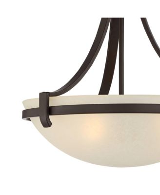 Mallot Pendant Chandelier with 4-Light Industrial Champagne Glass Bowl Shade Fixture
