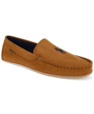 Polo Ralph Lauren - Men's Pony Microsuede Moccasins