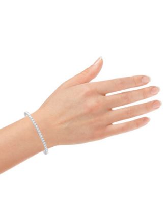 Lab Grown Diamond Tennis Bracelet (5 ct. t.w.) in 14k White Gold
