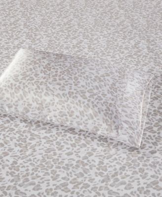 Printed Satin Sheet Set, Twin