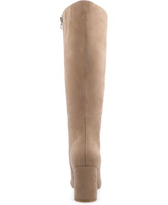 Women's Ameylia Block Heel Knee High Boots