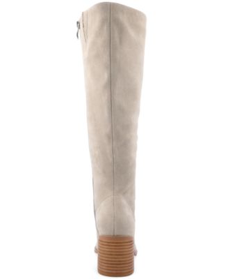 Women's Romilly Wide Width Round Toe Block Heel Knee High Boots