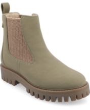 Chelsea Green Boots for Women Booties Ankle Boots Tall Boots