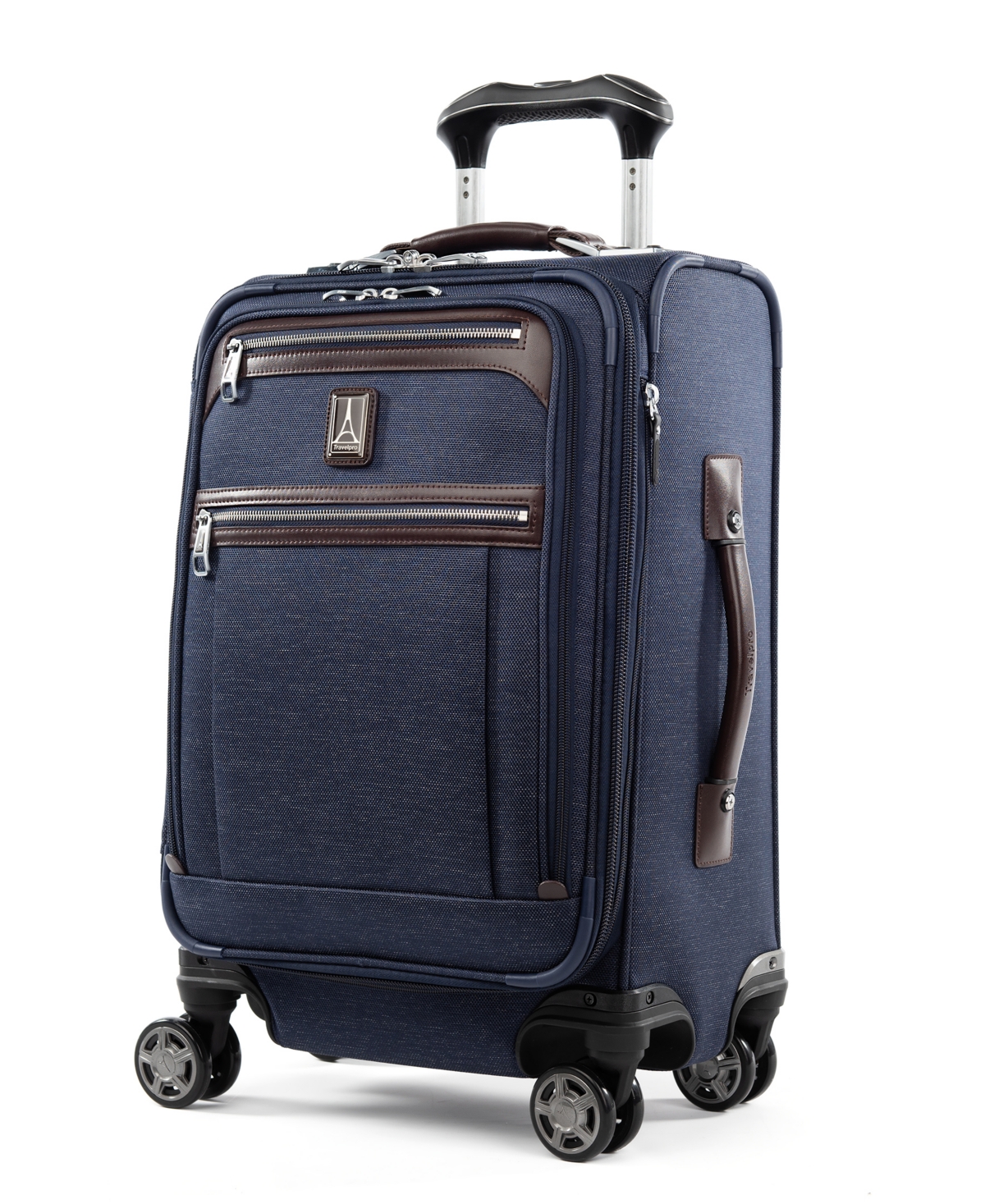 Platinum Elite Limited Edition 20" Business Plus Softside Carry-On Luggage - Limited Edition True Navy