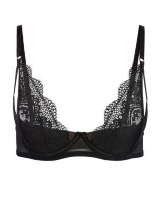 Women's Unlined Quarter Cup Bra