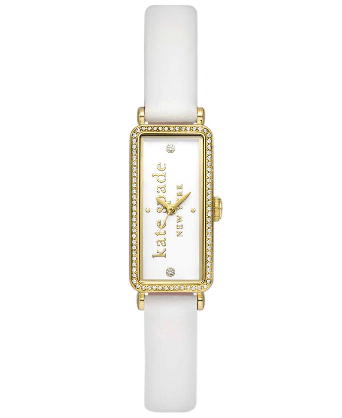 Shop Kate Spade Women's Rosedale Three Hand White Pro-planet Leather Watch 32mm