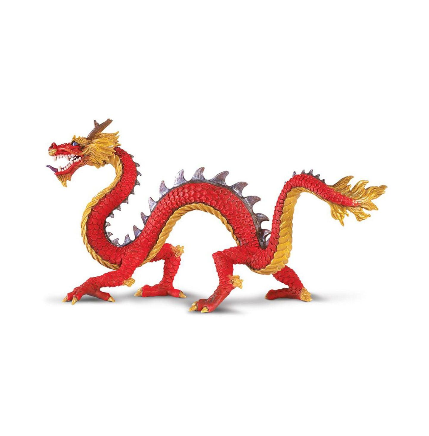 Детская фигурка Safari Ltd Horned Chinese Dragon, от 4 лет — фото 1