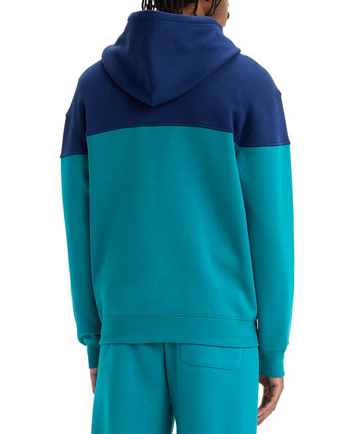 Levi's Men's Relaxed-Fit Colorblocked Long Sleeve Hoodie - Macy's