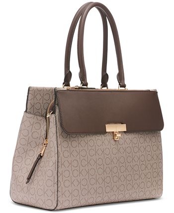Macy's calvin sales klein reversible tote