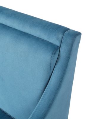 Martha Stewart Anna 30.75" Wide Fabric Arm Accent Chair