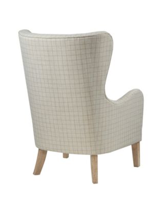 Arianna Fabric Swoop Wing Chair