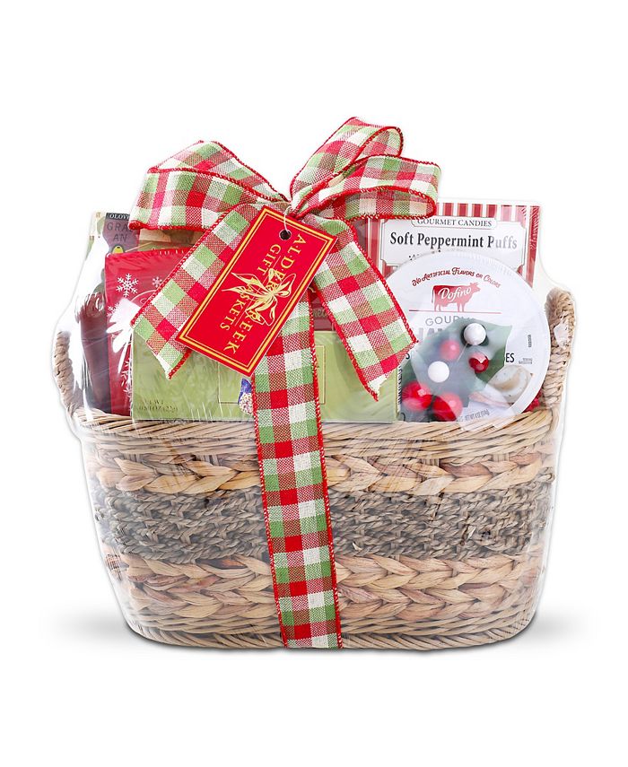 Alder Creek Gift Baskets Happy Holidays Woven Gift Basket Macy's