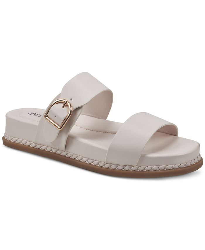 Gianaa Slip On Studded Slide Sandals Created for Macy s