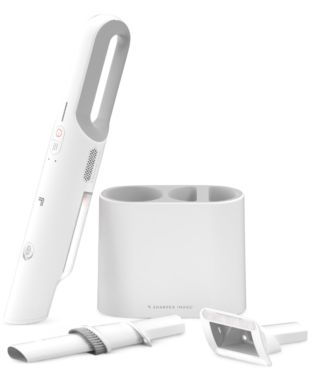 Sharper Image Compact Cordless Handheld Vacuum In White