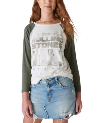 Lucky Brand - Women's Rolling Stones Ticket Raglan T-Shirt