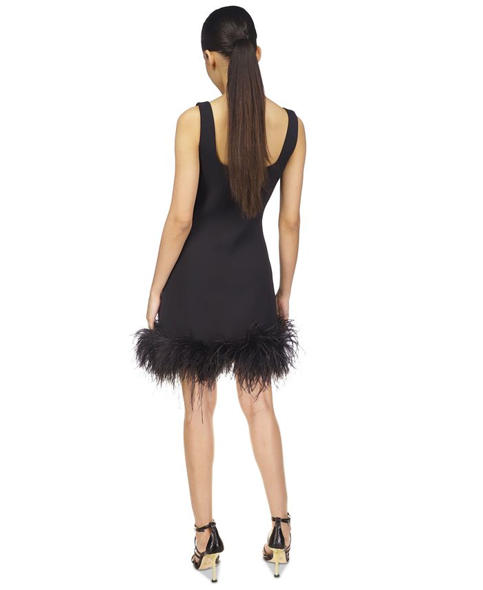 Michael kors black dress hot sale macys