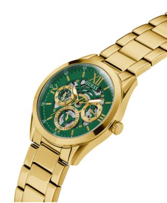 Men's Multi-Function Gold-Tone Stainless Steel Watch 42mm
