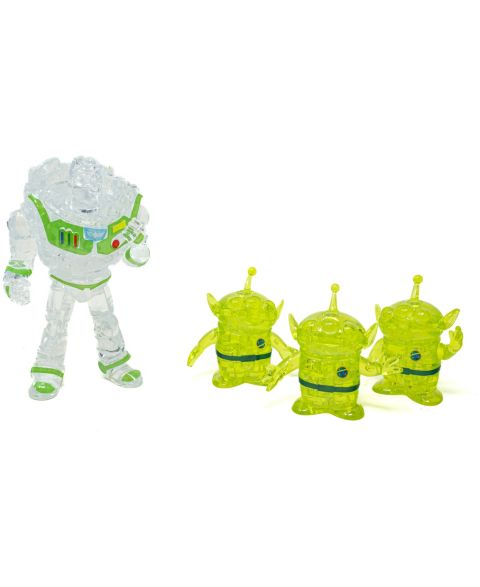 Детский пазл Areyougame Disney Buzz and Aliens 95-Piece 3D Crystal Puzzle, Ages 12+