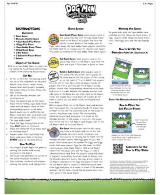 Dog Man - Twenty Thousand Fleas Under The Sea Game