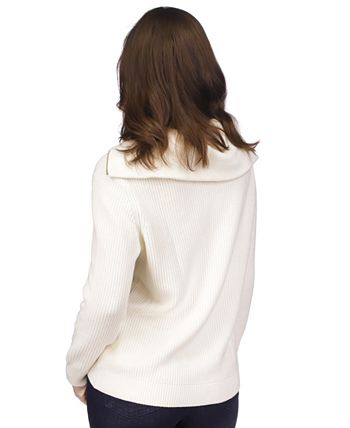 Michael Kors Petite Half Zip Sweater Macy s