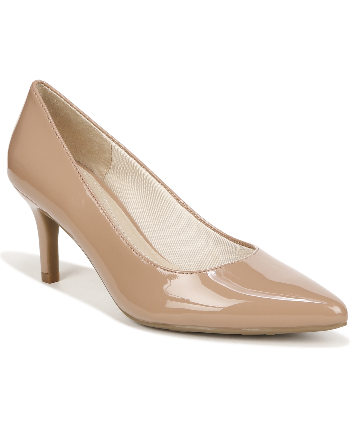 Women's Sevyn Pointed Toe Pumps - Stone Faux Leather