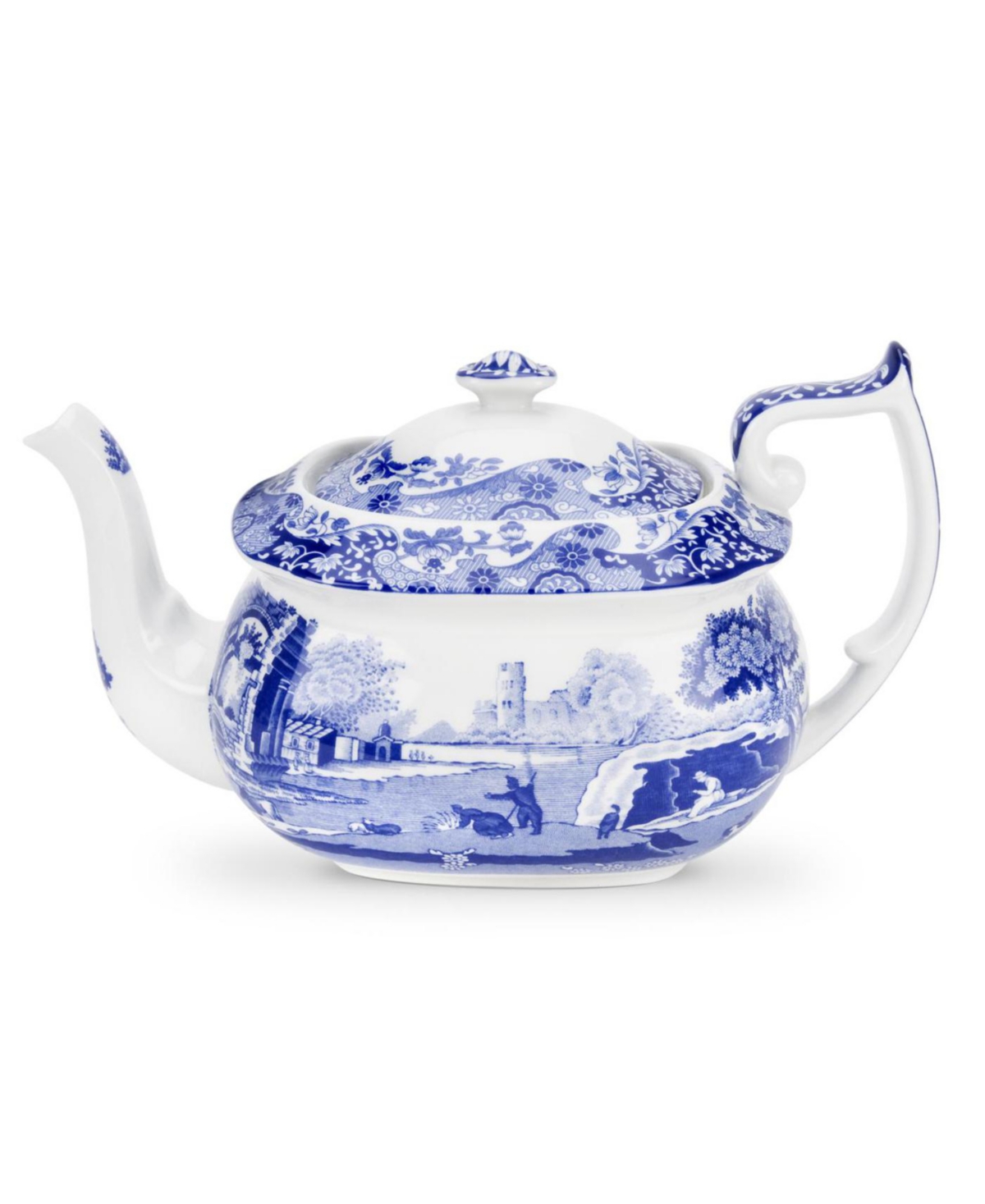 Spode Blue Italian Tea Serving Set In Blue