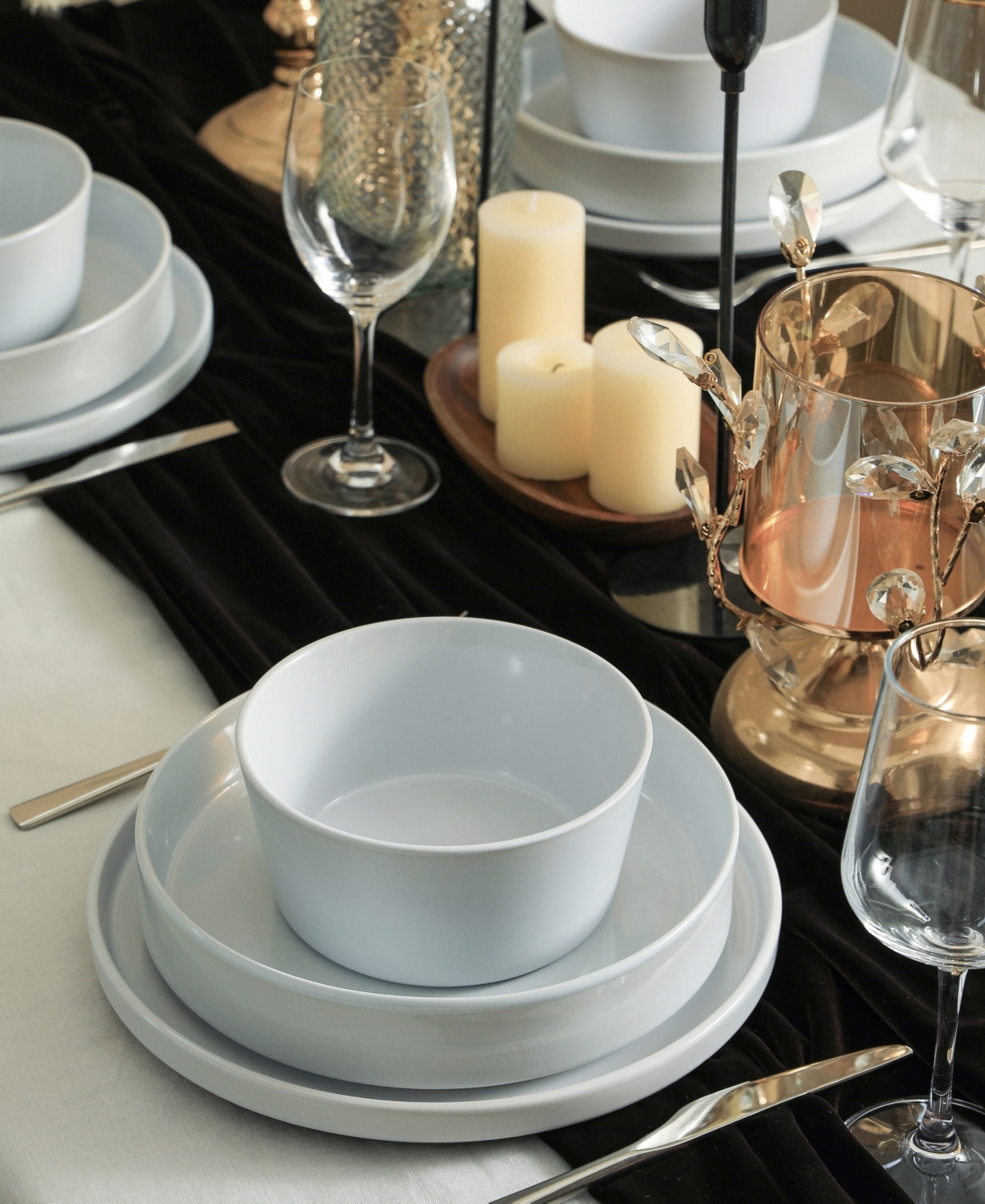 Stone Lain Celina 12 Pc. Dinnerware Set, Service For 4 In White